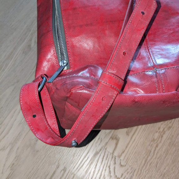Freitag R123 Backpack Woolf - Dirty red - Very rare to find and discontinued - Picture 7 of 11